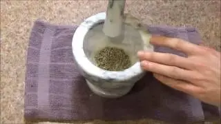 Thunder Group Marble Mortar and Pestle Set 4inch