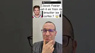 Jacob Fowler est-il en train de brouiller les cartes ? 🤯🤯🤯🤯🤯🤯🤯 #lnh #hockey #nhl