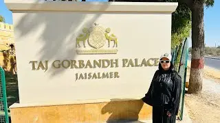 Taj Gorbandh Palace Jaisalmer 🐫5 Star Property, amazing experience 😊