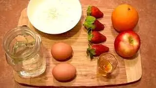 How to make healthy fruity pancakes