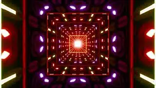 [4K] Trippy Tunnel Lights - 2 Hours Background Party For Bar, Club