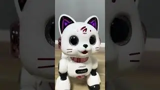 Remote Control Robot Cat, Programmable RC Smart Cat with Touch Sensing