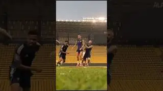 Ronaldo training today