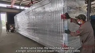 The wood high temperature heat treatment equipment