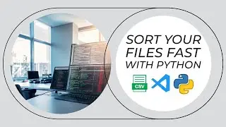 FASTEST Way to Organize Your CSV Files with Python in VSCode!