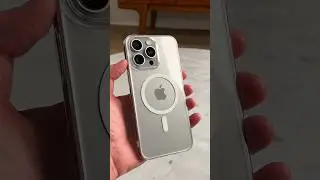 Ultra Thin Clear Case for iPhone 15 Pro Max! (Unboxing) 🔥👀 #shorts
