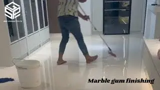 Marble Gum Polishing process