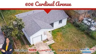 606 Cardinal Avenue, Killeen, TX 76541 - Your Home Sold Guaranteed Realty 254.449.8881