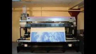 Плоттер Mimaki JV34 - печать на натяжном потолке