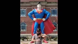 Superman Theme at the Superman Statue in Metropolis, IL