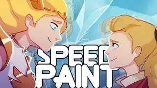 She-Ra and Adora - SpeedPaint