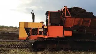 Turf cutting in Galway