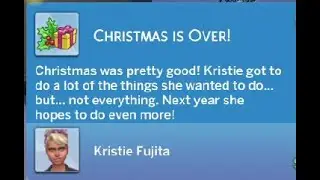 Sims 4 Christmas With TRIPLETS In College ... That Was Rough ... LOL