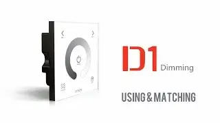 Touch panel Dimming LED Controller,LTECH,D1