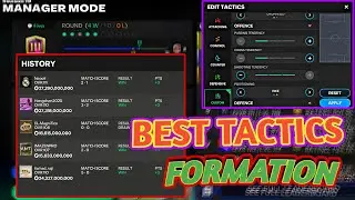 FC Mobile Manager Mode 433 Holding | Manager Mode Tactics FC Mobile | BEST TACTICS