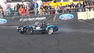 Drifting at SEMA 2015