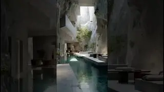 Casa-cueva del paleol&iacute;tico en 2025 #arquitectura #midjourney #aiart #shorts