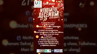 #blitarsquare #universalethnicproduction  #december