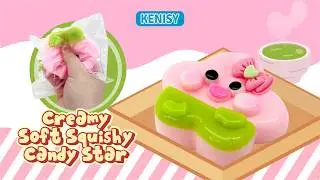 Creamy Soft Squishy Candy Star with Display Box [Kenisy Toys]