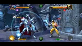 mcoc stryfe 7star rank 2 undupped no horseman damage run after ramp