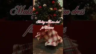 Making a tartan dress for Christmas #christmasoutfit#holidayoutfits#christmasdress#diydress#xmas