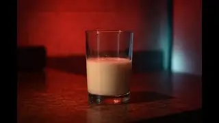milk under red light | Bmpcc 4k