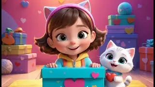 Kitty&rsquo;s Box Trap &ndash; Meow Meow Rescue! | Funny Curiosity Song for Kids | Preschool Animal Adventure