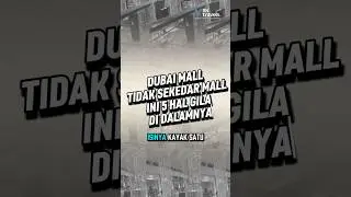 DUBAI MALL TIDAK SEKEDAR MALL: INI 5 HAL GILA DI DALAMNYA| Riri Novita Travels #dubaimall