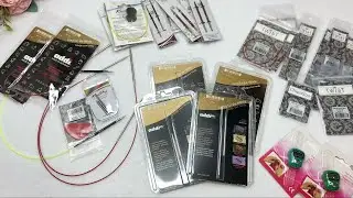Спицы для вязания Большая посылка со спицами Addi, Knit pro Royale, Karbonz, Symfonie  , Chia Goo