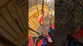 playground parkour vs little parkour free run pov😍