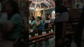 Holy Water Blessing after mass #bless #catholicmass #holywater #church #devotees #faith #short #asmr