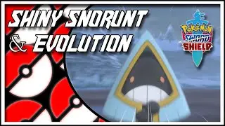 Live Shiny Snorunt & Evolution! | Pokemon Sword & Shield
