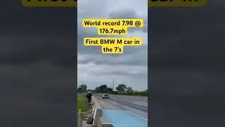 World record! First BMW M car in the 7&rsquo;s! #s58 #BMW #g80 #worldrecord