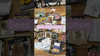 Seed organization with Amazon photo case storage #gardening #gardeningtips #gardeningideas #seeds