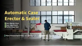 Automatic Case Erector & Sealer | Cardboard box Forming & Taping Solution