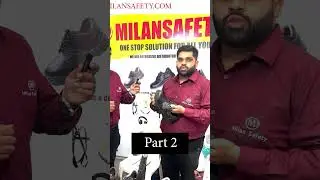 Gear Up for Safety: Milan Safety's Innovative Solutions! Rubber sole safety shoes | PART 2