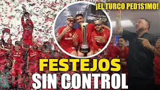 Lo Que NO SE VIO del Toluca Campe&oacute;n de la Campeones Cup 2025! Alexis y Mohamed DESCONTROLADOS!