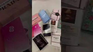 New #SEPHORA perfume sampler! 💕