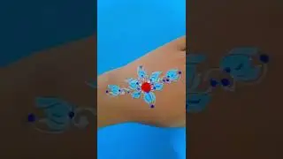 Blossoming spirituality Blue Lotus Kolka on my hand 💙#KolkaArt #KolkaDesign #BlueLotus #DivineEnergy