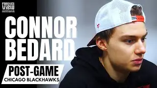 Connor Bedard Recaps Chicago Blackhawks Loss vs. Dallas Stars, No Moral Victories vs. Dallas
