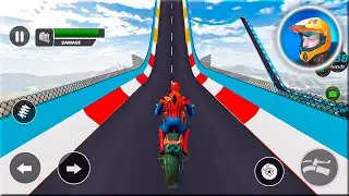 Mega Ramp Moto Bike Stunts - Bike Racing Game