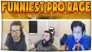 CS:GO - Funniest Pro Rage! (NA Faceit Pro League Funny Rage Montage)