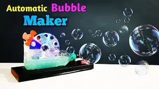 How to Make Bubbles Machine at Home | Automatic bubble Maker machine