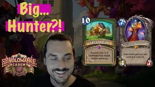 Big Hunter - Can Nagrand Slam & King Phaoris Carry? (Hearthstone Standard - Scholomance Academy)