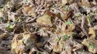 A HEALTHY MAN'S EGGPLANT SALAD / A DELICIOUS RECIPE!