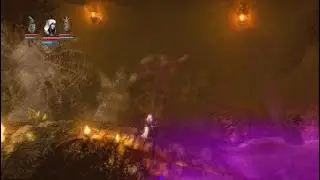 Trine Enchanted Edition: Hard difficulty with Hardcore mode: easy Cave Troll / Glowback Boss.  Pt 3