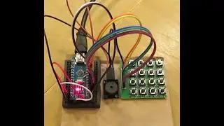 An Arduino Based Pin Code Lock (Part 1/2)