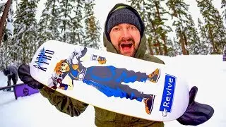 ЛУЧШИЙ СКЕЙТБОРД ДЛЯ СНОУБОРДА?!