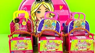 Barbie Pets Toy Surprises Unboxing | Barbie Farm Blind Boxes | Barbie Sweet Orchard Farm Surprises