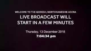 The Qodesh Live Stream